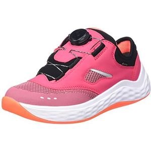 Superfit Bounce sneakers voor meisjes, Roze Oranje 5500, 36 EU Weit