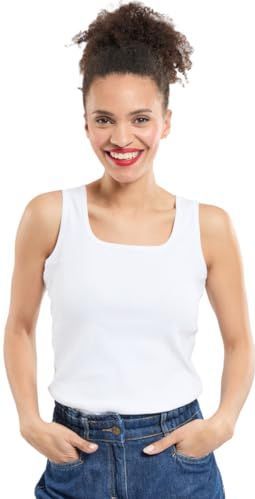 Armor-Lux - Mousterlin - Tanktop - Effen - Dames - Ronde Hals - Lichaamsvriendelijke Pasvorm