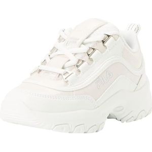 FILA Strada F Kids, gymschoenen voor meisjes en meisjes, white mauve krijt, 29 EU