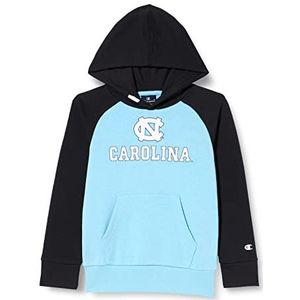 Champion Legacy College Powerblend Sweatshirt met capuchon voor jongens, (Azzurro College/Nero), 13-14 Jaar