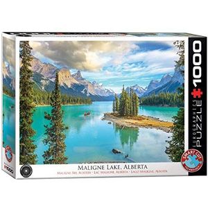 Maligne Lake Alberta 1000-delige puzzel