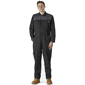 Dickies Everyday-overall voor heren, zwart grijs, M