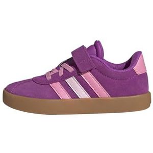 adidas Uniseks-Kind VL COURT 3.0 HOOK AND LOOP SHOES KIDS, Flash Pink/Bliss Pink/Clear Pink, 30 1/2 EU