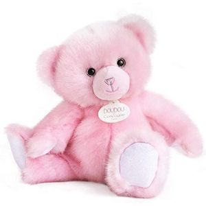 Doudou et Compagnie, DC3562, teddybeer, 30 cm, roze sorbet