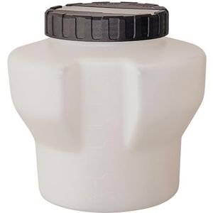 Originele Einhell Verfcontainer 1200 ml (Verfspuitsysteem Accessoire, inhoud: 1200 ml, geïntegreerde schaalverdeling, incl. deksel, eenvoudig in elkaar te zetten)