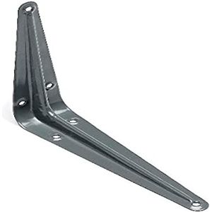 Bulk Hardware BH03771 4 x 3 inch plankdrager (verpakking van 4), wit, 4 stuks