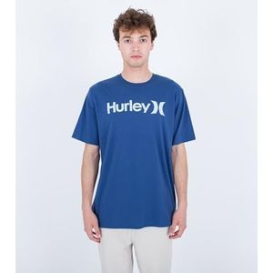 Hurley Evd One only Solid T-shirt Met Korte Mouwen Zwart S Man