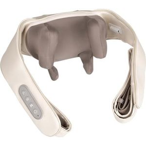 Rebel Nek- en rugmassageapparaat Shiatsu-massage draadloos met warmtefunctie RBA-6005