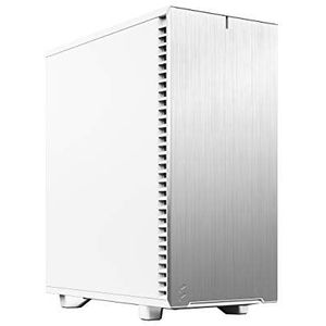 Fractal Design Definieer 7 Compact Wit Geborsteld Aluminium/Staal ATX Compacte Stille Mid Tower Computer Case