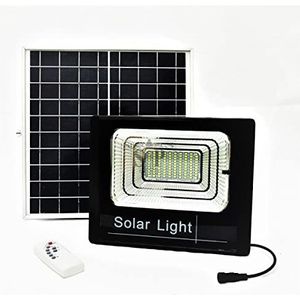 LED-spot met zonnepaneel schemering 20 W en afstandsbediening op afstand
