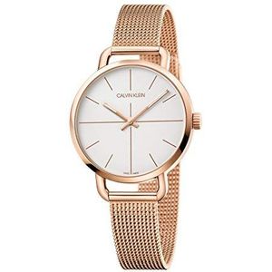 Calvin Klein Unisex volwassene analoog-digitaal kwartshorloge met roestvrij stalen armband K7B23626