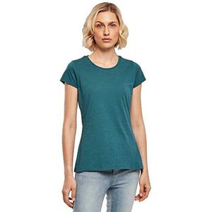 Build Your Brand - Basic T-shirt - Dames - Teal - Katoen
