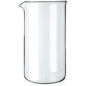 Bodum 1508-10 Vervangend glas voor koffiezetapparaat 8 kopjes, 1,0 l, diameter 9,6 cm