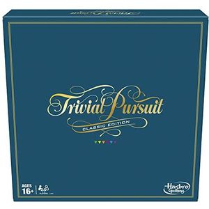 Hasbro Gaming C1940 Trivial Pursuit Spel - Klassieke Editie met 2,400 Trivia-vragen - Geschikt voor Meerdere Spelers