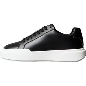 8719965074583 Vrouwen Chunky Cupsole Laceup LTH WN YW0YW0YW01947 Low Top, zwart (zwart/helder wit), 3.5 UK, Zwart Zwart Helder Wit, 36.5 EU