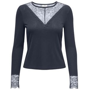 JDY - Haltertop - Kanten Detail - Lange Mouwen - Regular Fit