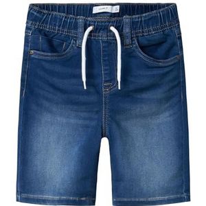 NAME IT Boy's NKMRYAN Jogger DNM L 6300-TH NOOS Shorts, Dark Blue Denim, 176, donkerblauw (dark blue denim), 176 cm