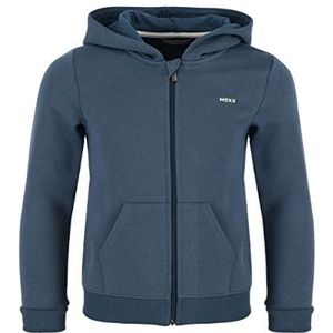 Mexx Jongens Zipthrough Hooded Sweatshirt, Light Navy (Dark Denim), 98-104