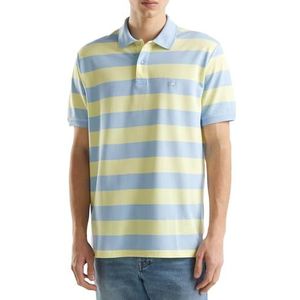 United Colors of Benetton Poloshirt voor heren, Blauw, M