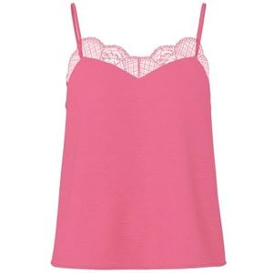 PIECES Dames Pctiffany Strap Lace Noos Bc Top, roze, citroen, XS