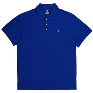 Champion Legacy Icons Tonal Logo Polo Gallery - C-logo S/S Crewneck Polo, nachtblauw, L heren SS24, NACHT BLAUW, L