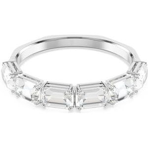Swarovski Millenia Armband, Octagon-Slijpvorm, Wit, Rodium Toplaag