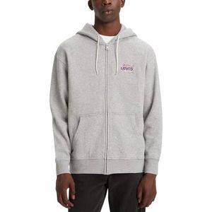 Relaxed Graphic Sweatshirt met rits Mannen