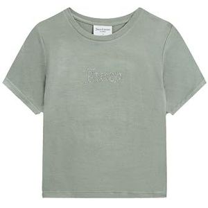 Fitted Tee T-shirt, Chinoisgroen, XS