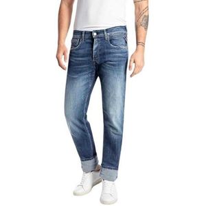 Replay Grover jeans voor heren, 009, medium blue., 30W x 32L