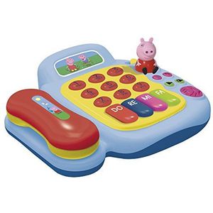 Reig 2331 - Peppa Pig telefoon en piano met figuren