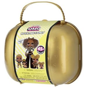 L.O.L. Surprise! LOL Surprise OMG Royal Bee familiepakket - 45+ verrassingen - Modepop Royal Bee, Tot Dolls Queen Bee, King Bee, Lil Queen Bee, Pet Pup Bee - Geweldig voor kinderen vanaf 4+