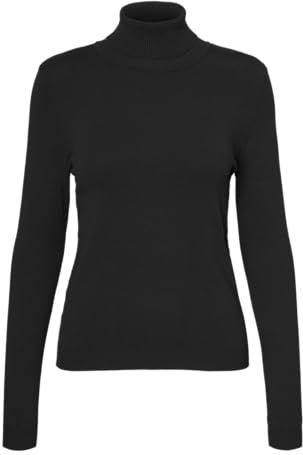 Vmhappiness - Gebreide Pullover - Rolkraag - Lange Mouwen - Tight Fit