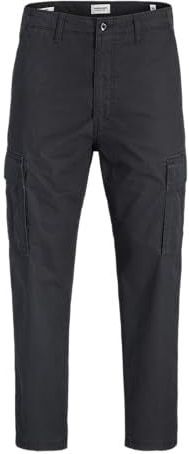 JACK & JONES Cargobroek 'JPSTKANE FRANK'  zwart