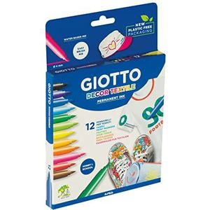 Giotto Flamastry Cedor textile 8+4