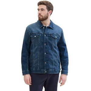 TOM TAILOR Heren 1042337 Jeansjack, 10119-Used Mid Stone Blue Denim, 3XL, 10119 - Used Mid Stone Blue Denim, 3XL