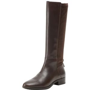 Geox Dames D Felicity Knee High Boot, koffie, 39 EU