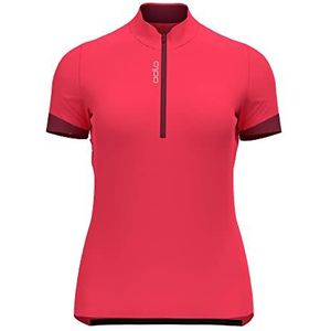 Odlo Essential Fietsshirt voor dames, halve ritssluiting