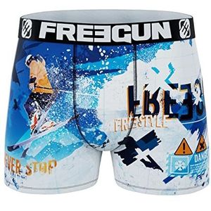 FREEGUN Boxershorts voor kinderen, extreme sport, originele onderbroek, comfortabel en rekbaar, Fre, 6-8 Jaar