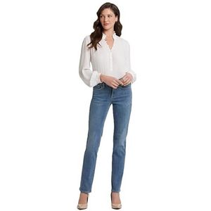 NYDJ Women's Marilyn Straight Leg Jeans, New Heyburn, 8