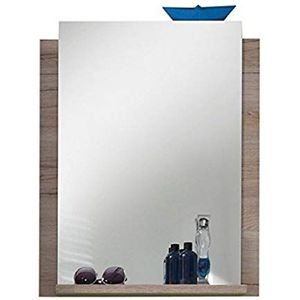 trendteam smart living - wandspiegel spiegel - badkamer - campus - afmetingen (b x h x d) 60 x 75 x 15 cm - San Remo eiken - 131640190