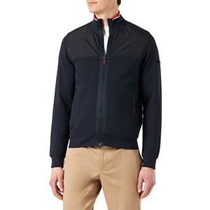 bugatti Sweatshirt voor heren, marineblauw, S