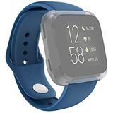 Armband voor Fitbit Versa 2/Versa (Lite), Blauw, Klassiek