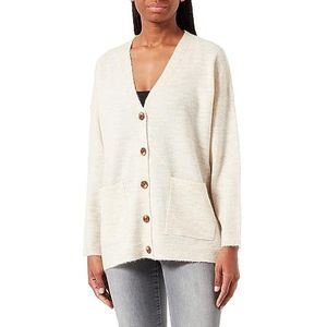 Bestseller A/S Dames Pcjuliana Ls Loose Knit Vest Noos Bc Vest, wit (whitecap gray), XS