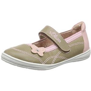 s.Oliver Meisjes 32600 Mary Jane lage schoenen, Beige beige kam 374, 31 EU