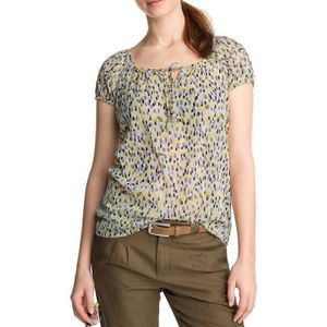 ESPRIT Dames T-Shirt, geel (755 Citrus Height), 40