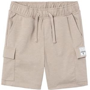 NAME IT Jongens Nkmhahippo Loose Sweat Shorts Unb Sweatshorts, beige, 116 cm