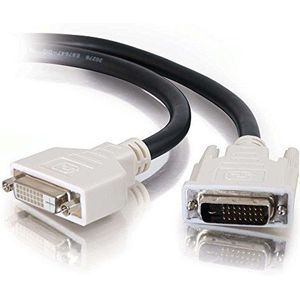 C2G 5M DVI-I manspersoon to vrouwtje DVI-I Dual Link Video Monitor Display kabel