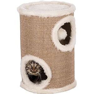 Trixie 4331 Cat Tower Edoardo, 50 cm, taupe/crème