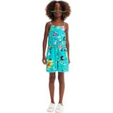 Korte jumpsuit met schouderbandjes