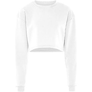 Jalene Sweatshirt voor dames, wit, L